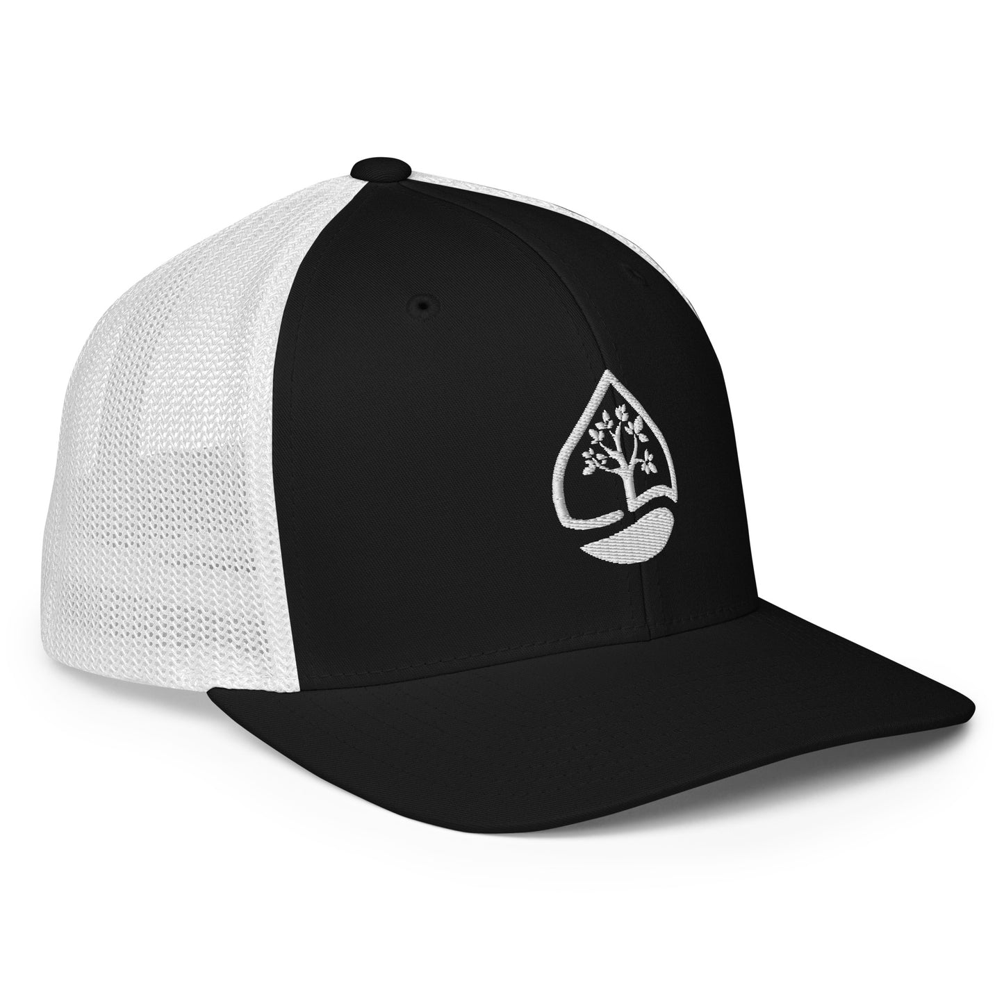 Resolved Logo Closed-back Trucker Hat
