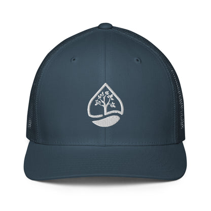 Resolved Logo Closed-back Trucker Hat