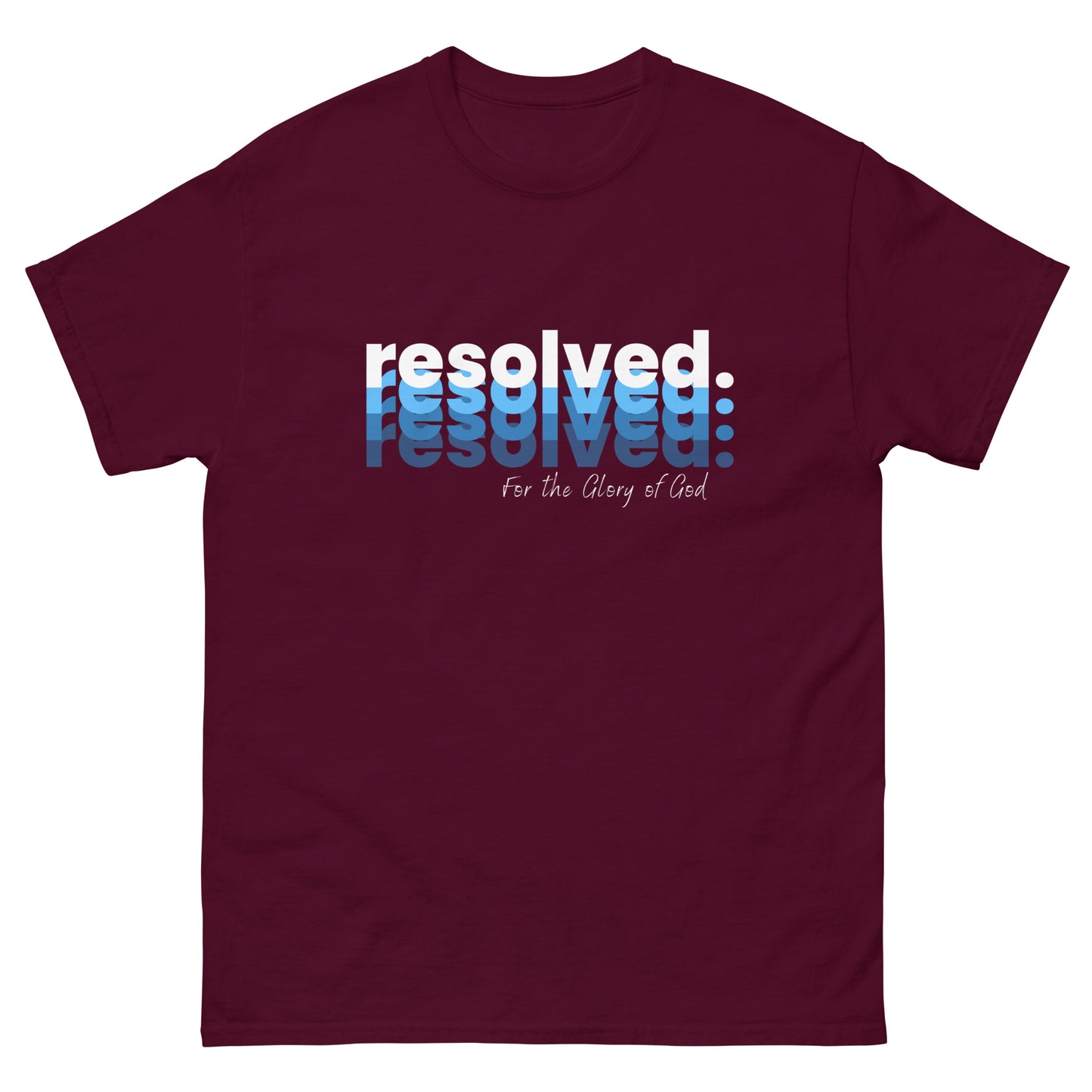 Triple Resolved Logo Classic T-Shirt