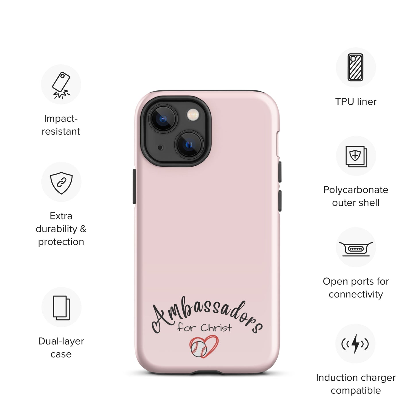 Pink Ambassadors Tough Case for iPhone®